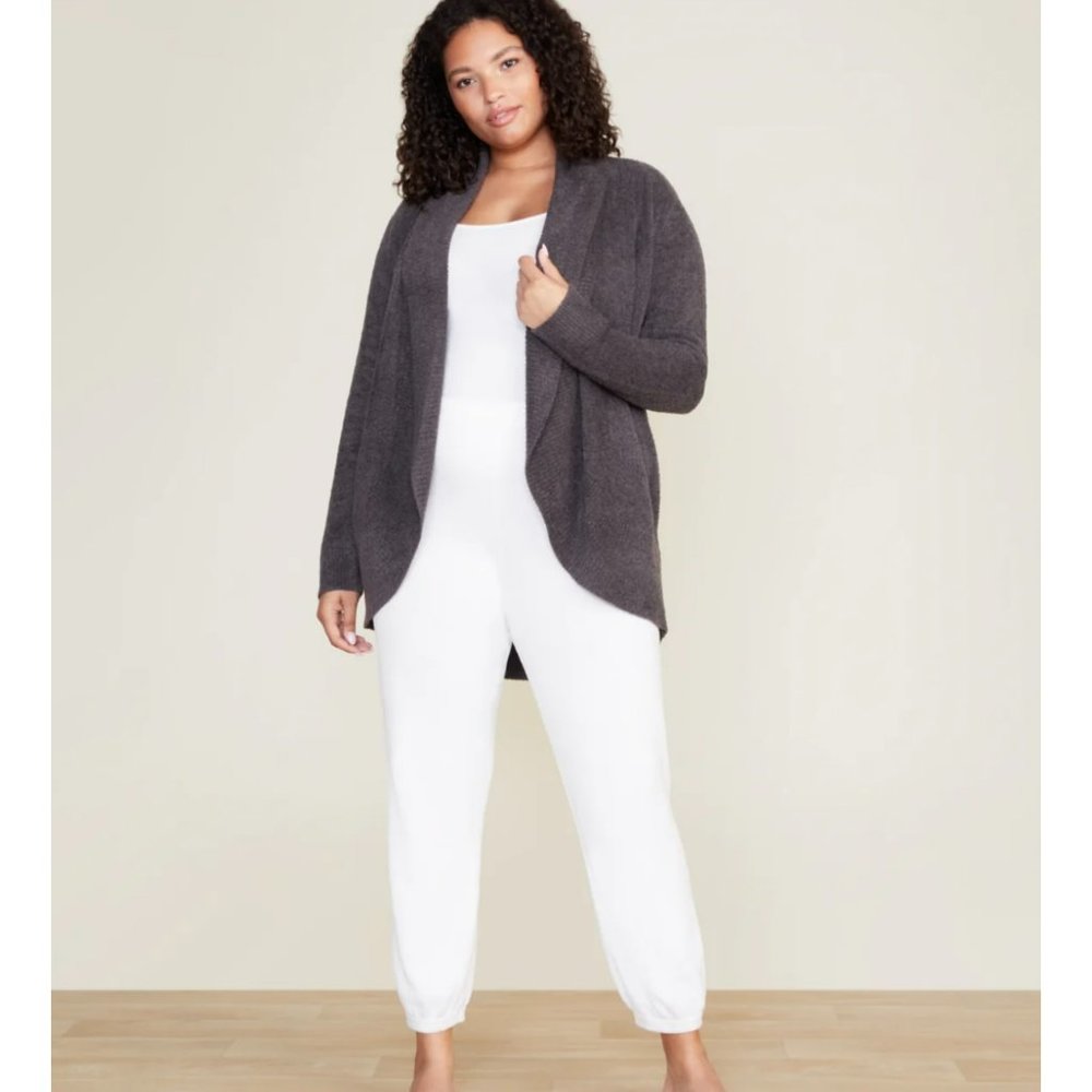 Barefoot Dreams Carbon Cozychic Lite Circle Cardigan, Size LXL‎